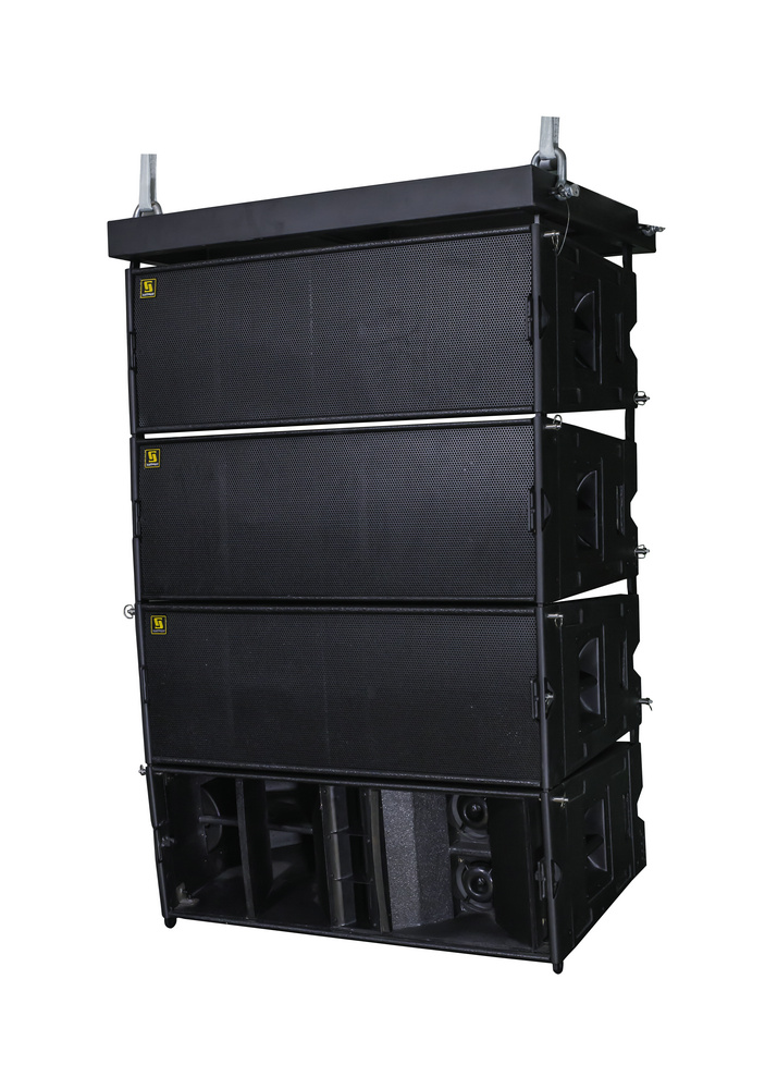 W8LC三功放线阵列声音系统，用于户外演出