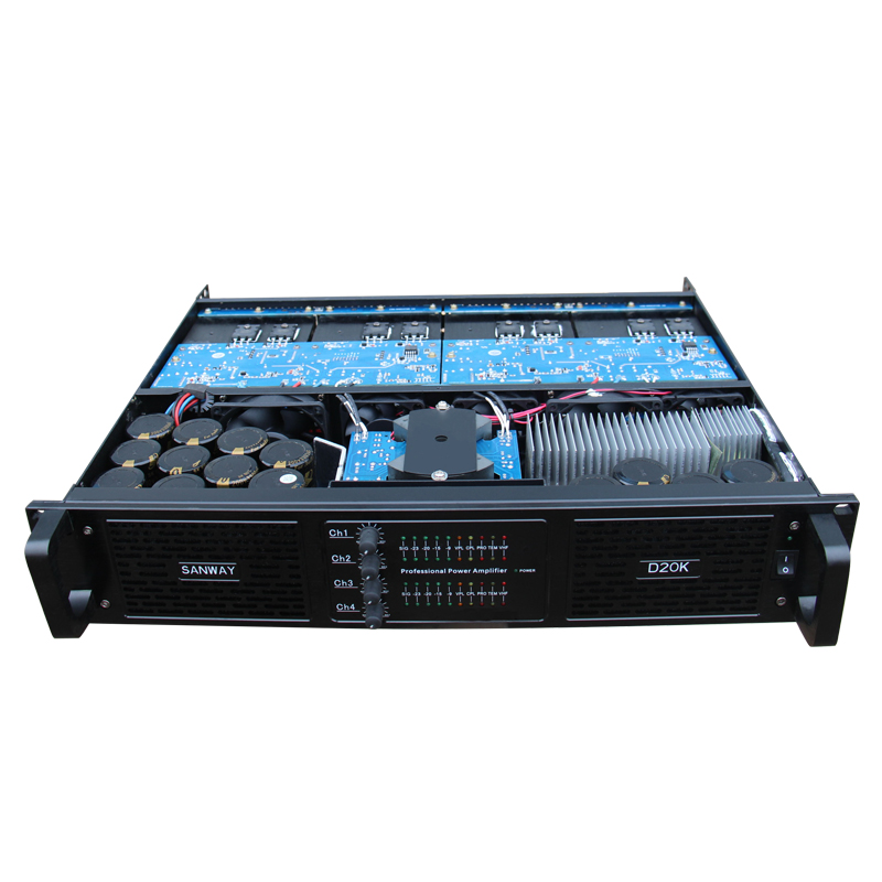  FP20000Q D20K D级DJ电源放大器4频道
