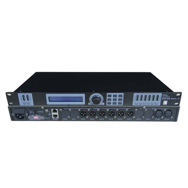 DP26 2进6出立体声扬声器管理处理器