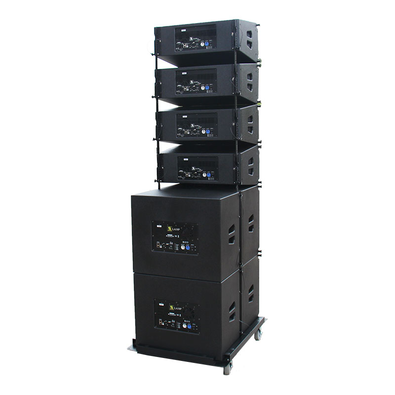 LA210P和LA18P双重10英寸主动线阵列PA扬声器系统